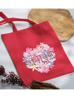 Bk Gift Anneler Günü Tasarımlı Kumaş Bez Çanta