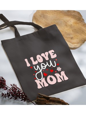 Bk Gift Anneler Günü Tasarımlı Kumaş Bez Çanta