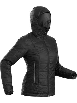 Decathlon Forclaz Kadın Outdoor Trekking Şişme Mont - Siyah - MT100 -5°c