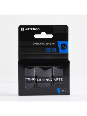 Decathlon ARTENGO Tenis Overgrip - Siyah - 3 Adet - Comfort