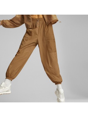 Puma Kadın Desert Tan Puma Infuse Woven Pants Camel Kadın Eşofman Altı