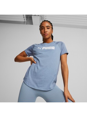 Puma Fit Logo Tee Kadın Tişört 52218118