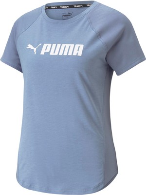 Puma Fit Logo Tee Kadın Tişört 52218118