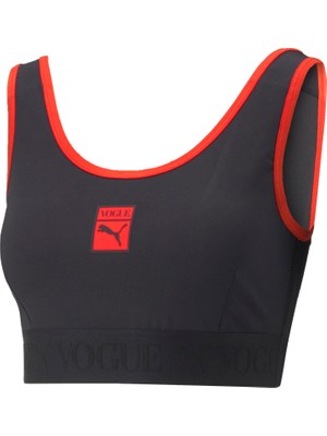 Puma Kadın Puma Black Puma x Vogue Bra Top Siyah Kadın T-Shirt