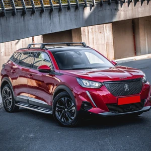 Air-2 Black Kit, Peugeot 2008 Suv için Tavan Taşıyıcı Portbagaj Ara Atkı Seti, Siyah , 2020-2021-2022-2023-2024-2025 Modeller için Uyumlu