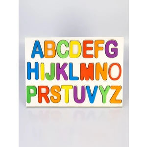 Harfleri Öğreniyorum Ahşap Alfabe Puzzle Oyunu