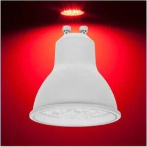 Osaka Light Osaka 7W GU10 LED Çanak Ampul Kırmızı Renk 5'li Paket