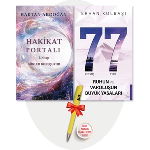 Hakikat Portalı - Yetmiş Yedi 77 - 2 Kitap + Alfa Moda Kalem