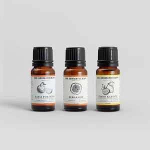 Nis Aromaterapi Narenciye Uçucu Yağ Seti Bergamot & Limon Kabuğu & Tatlı Portakal