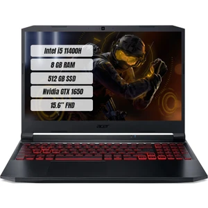 Nitro 5 AN515-57 Intel Core i5 11400H 8GB 512GB SSD GTX1650 Freedos 15.6" FHD 144Hz Taşınabilir Bilgisayar NH.QEKEY.001