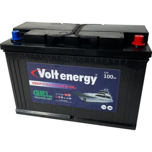 Energy 12 V 100 Amper Deep Cycle Marin Jel Nanocarbon Akü (ÜRETİM YILI:2025)