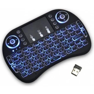 Repex Işıklı Keyboard Touch Pad Wireless Mini Klavye