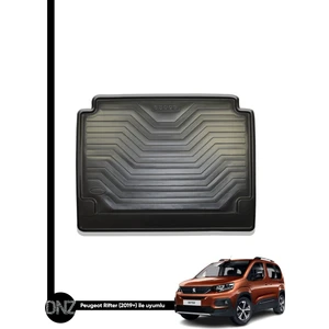 Peugeot Rıfter 2019 ve Sonrası Birebir Uyumlu 3D Bagaj Havuzu