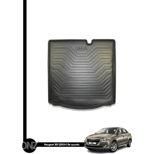 Peugeot 301 Sedan 2012 ve Sonrası Birebir Uyumlu 3D Bagaj Havuzu