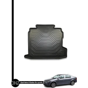 Opel Astra H Sedan 2007 - 2012 Birebir Uyumlu 3D Bagaj Havuzu