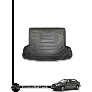 Hyundaı Accent Era Sedan 2006 ve Sonrası Birebir Uyumlu 3D Bagaj Havuzu