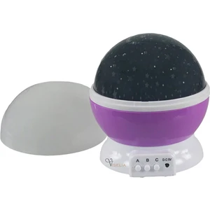 Master Piece Star Master Renkli Yıldızlı Gökyüzü Projeksiyon ve Masa Lambası Mor