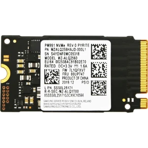 MZ-ALQ2560 256GB M.2 Nvme SSD