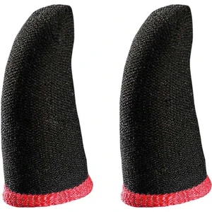 EC Shop Popkonsol Pubg Parmaklık Eldiven Fiber Oyuncu Eldiveni Anti-Ter Parmak Kılıf Kırmızı