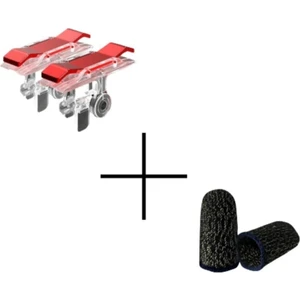 Pubg Parmaklık Eldiven ve Pubg Tetik Düğmesi Set A+ Quality