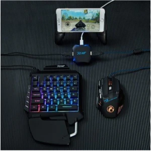 Pubg Oyun Konsolu 3in1-Klavye Mouse Bağlayıcı 3 Lü Set Mükemmel Kontrol Pubg Anlaşmalı Pubgset