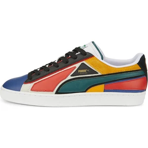 Erkek Blazing Blue-Varsity Green-Puma White Puma Suede Layers Mavi Erkek Günlük Spor Ayakkabı