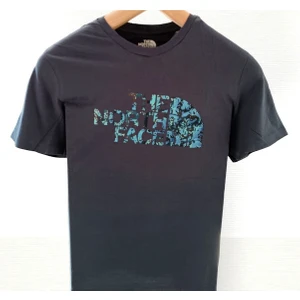 The North Face Kamuflaj Desen Yazılı T-Shirt