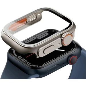 Apple Için Ultra Yükseltme Temperli Cam Kapak 8 7 6 5 4  3  2 1 Görünüm Değişikliği ULTRA49MM Çerçeve Ap