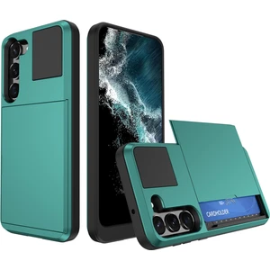 Samsung Galaxy S23 Için Cep Telefonu Kılıfı, Sürgülü Kart Tutucu Pc + Tpu Anti-Damla Kapağı (Yurt Dışından)