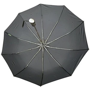 216G Tam Otomatik Şemsiye (April) Siyah Renk, Otomatik Kapanır, Erkek Şemsiye, Çelik Tel