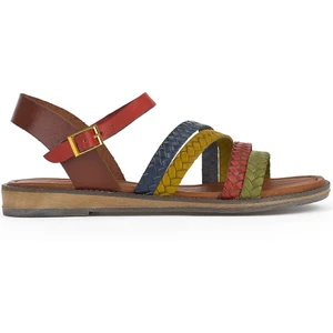 Ziya, Kadın Hakiki Deri Sandalet 1311010 421 Multi