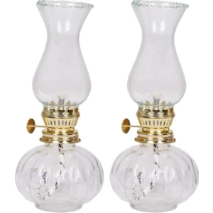 EC Shop Şehrimostarkırk1 Menesa Gaz Lambası Şeffaf 2 Li Set