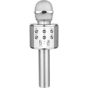 Evr Krk 02 Karaoke Mikrofon Gri Silver