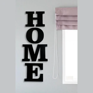 Ensa Design Dekoratif Ahşap Duvar Dekoru Home Yazılı Harfler 15CM