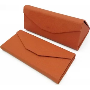 Simple Life Katlanabilir Sert Deri Gözlük Kılıfı Güneş Gözlüğü Saklama Kutusu Gözlük Aksesuarları (Yurt Dışından)