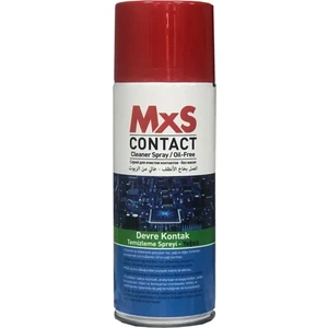 Mxs Elektronik Kart Devre Kontak Temizleyici Sprey Yağsız 400 ml