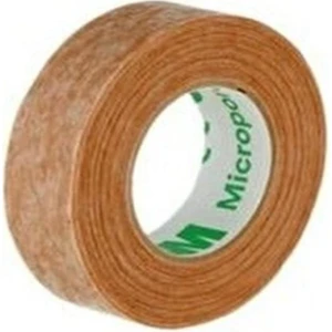 Micropore Estetik Burun Bandı - Yumuşak Yapışma, Yüksek Hava Akışı, Lateks İçermez, 1,25 cm x 9,1 m, 3'lü Paket, Profesyonel Kalite, Medikal Standartlara Uygun