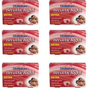 Breathe Right Ekstra Burun Bandı Normal Boy 10 Adet 6 Lı Paket