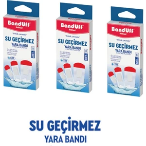 Su Geçirmez   Bandı 3'lü Paket (3*8=24 Adet Pk.içi)