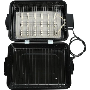 Avrasya Grill Teknor Tel Rezistanslı Elektrikli Telli Izgara Mangal Barbekü Mega Boy