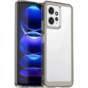 Xiaomi Redmi Note 12 Global Shield Serisi Darbeye Dayanıklı Köşe Korumalı Yarı Esnek Plastik Tpu Kılıf - AL8100