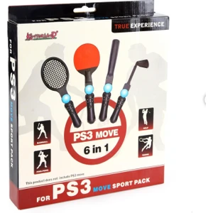 Gd 34 Ps3 Move Sports Kit Golf Tennis Pinpon Match 6in1 Ps3 Ps Vr