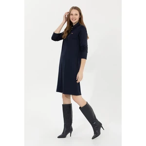 U.S. Polo Assn. Kadın Lacivert Örme Elbise 50254418-VR033