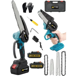 Ağaç Budama Metal Şanzuman 12CM + 17CM Palaağaç Budama Bıçkı Testere+Zincir