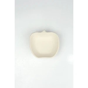 Elma Çerezlik Seramik Bisküvi  (Ham Bisküvi Boyanabilir Obje)