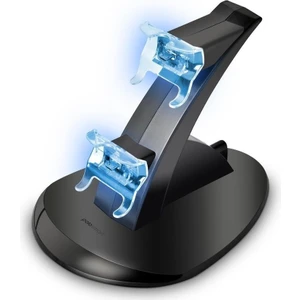 PSG06 Şarjlı Kablosuz Joystick Standı Siyah