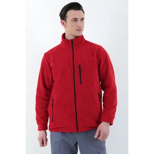 Kırmızı Polar Hırka