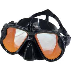 Dult Scuba Dalış Silikon Dalış Gözlük Kamera Montajı Yüzmek (Yurt Dışından)