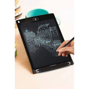 Writing Tablet LCD 8.5 Inç Dijital Kalemli Çizim Yazı Tahtası Siyah Yazı Tahtası