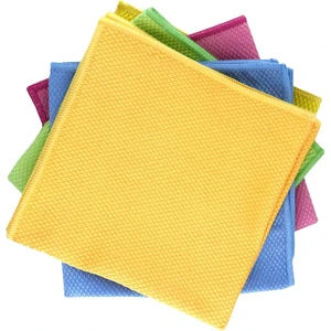 3 Adet Mikrofiber Cam Bezi 30X40 Temizlik Bezi